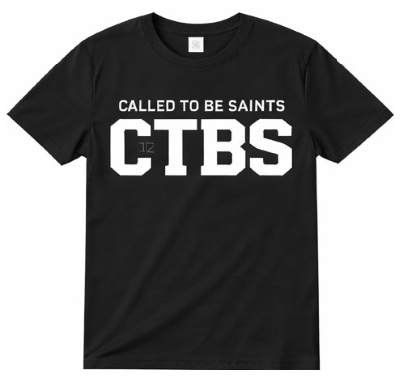 CTBS Active Range Christian activewear — Train Hard Stand Firm Black and White