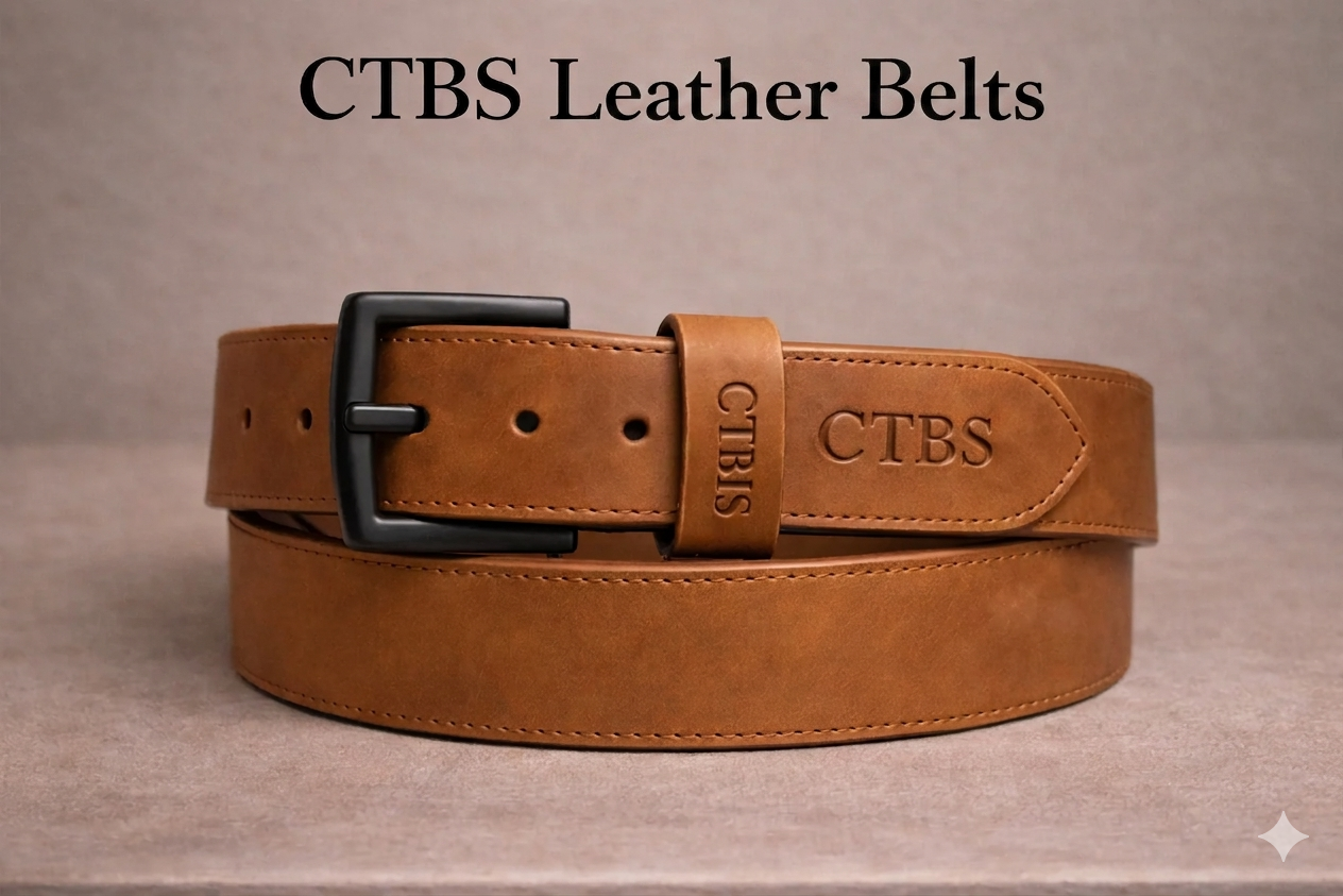 CTBS Hand Made Leather Belts — Custom Engraved