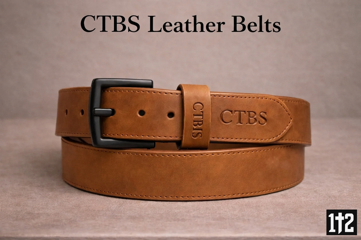 CTBS Hand Made Leather Belts — Custom Engraved