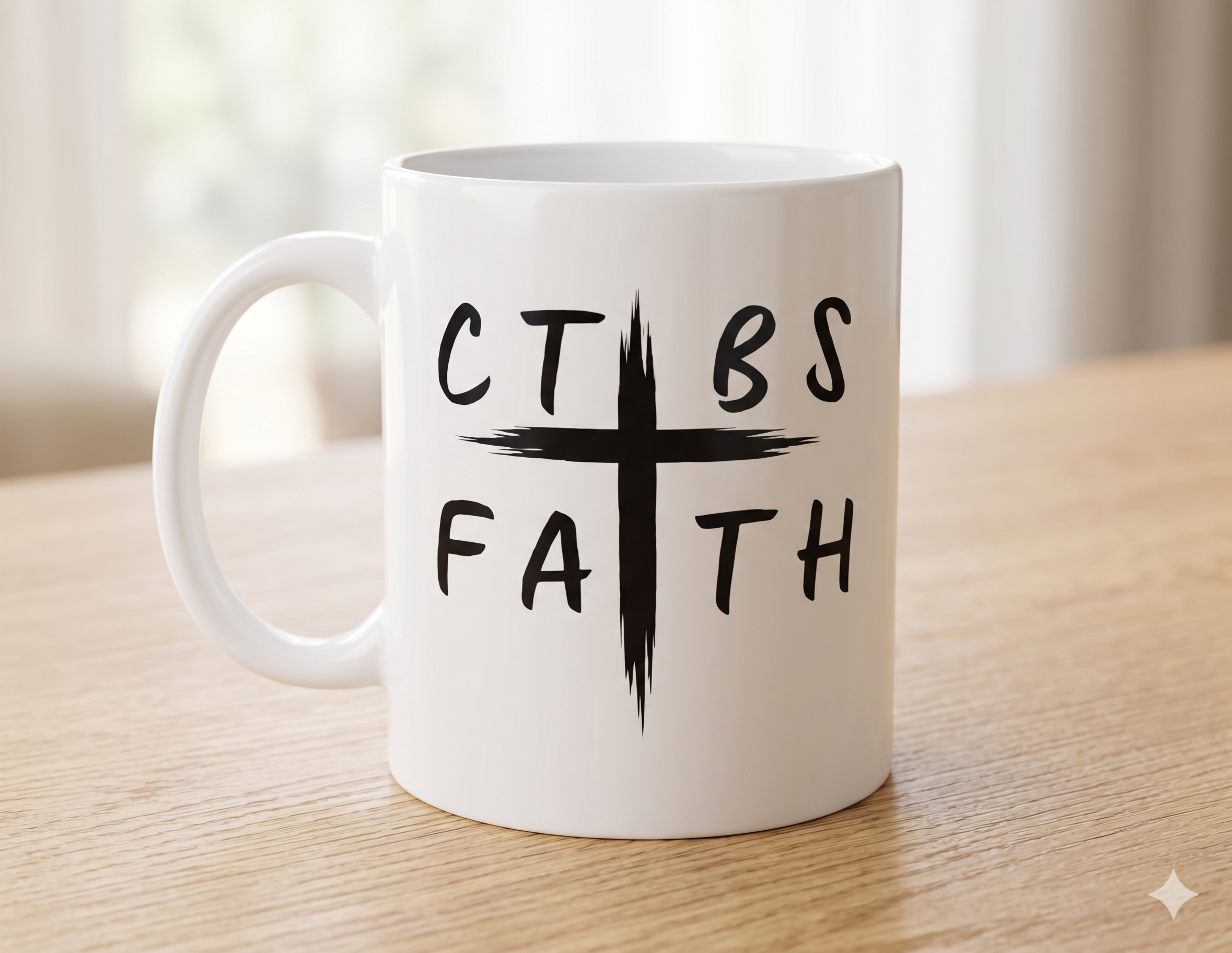 CTBS Faith Mug — Start Every Morning With Purpose