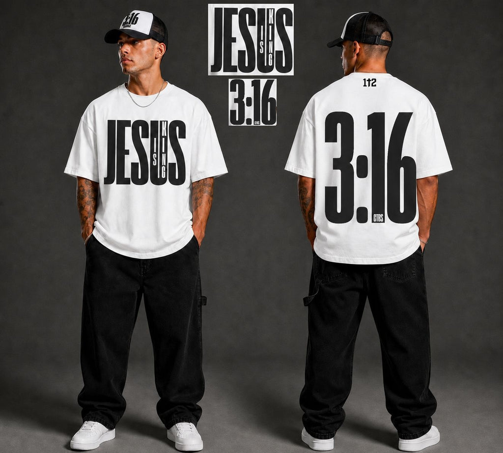 JIK Oversized Tees | Beanies — Jesus Is King